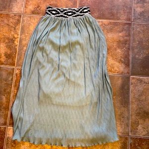 Boho maxi skirt size small